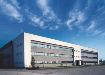 Le Centre de recherche de Fassa Bortolo, baptisé Fassa I-Lab, à Trévise en Italie. [©Fassa Bortolo]