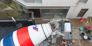 Cemex passe par une formulation spécifique pour répondre aux besoins des chantiers avec des délais d’urgence. [©ACPresse]