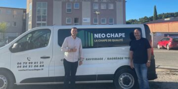 Frédéric Saintagne et Jérémy Sbardellotto ont fondé Neo Chape en octobre 2024. [©Neo Chape]