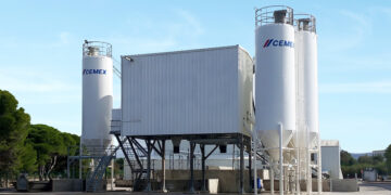 Nouvelle centrale BPE de Cemex, à Marignane. [©Cemex]