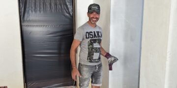Sébastien Pétry est à la tête d'ITB Chapes fluides avec sa propre vision du métier de chapiste. [©ITB Chapes Fluides]
