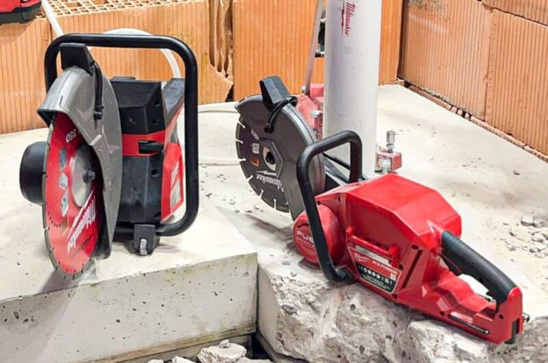 Les équipements de sciage du béton ont su évoluer pour faciliter le travail des opérateurs. [©ACPresse]