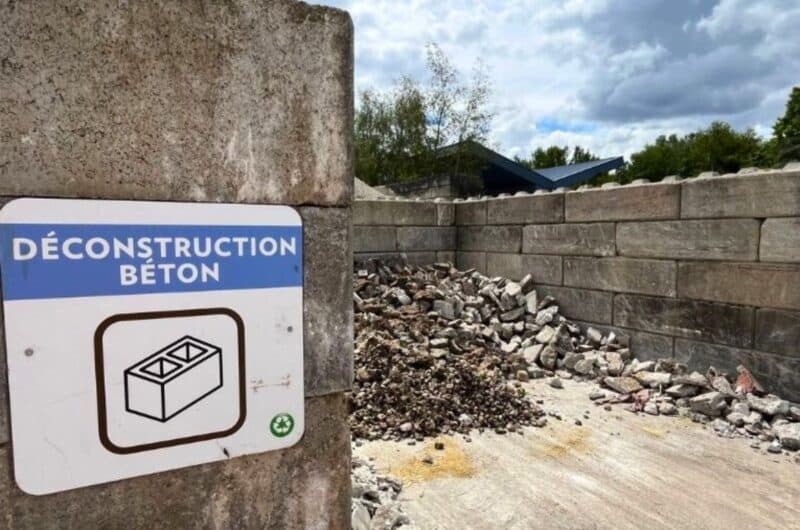En 2025, entre 13 et 14 Mt de déchets inertes ont été collectés, recyclés et valorisés via le réseau Ecominéro. [©Ecominéro]