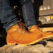 Avec la Jalmont, JalLatte propose une chaussure destinée aux travaux impliquant des porduits bétonnés. [©Jalatte]