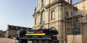 Thermi Chape a transformé l'abbaye de Cluny avec une chape fluide anhydrite. [©Thermi Chape]