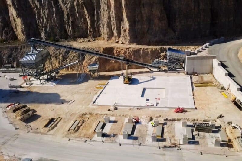 Les travaux pour l'installation ont commencé en janvier 2026 et le broyeur sera opérationnel dès janvier 2027. [©Bronzo Perasso]