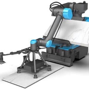 Robot de pose de carrelage de Partner Robotics.  [©Partner Robotics]