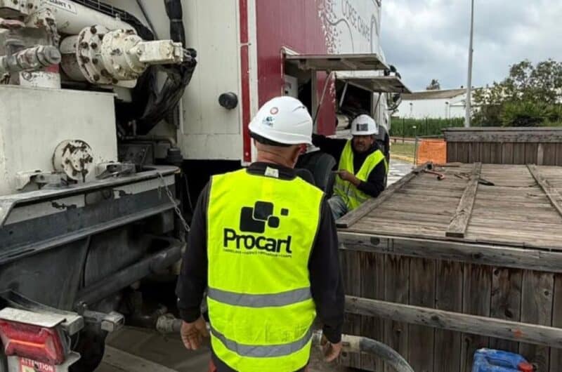 Corse Chape assure la distribution exclusive du béton mousse italien Laston. [©Corse Chape]