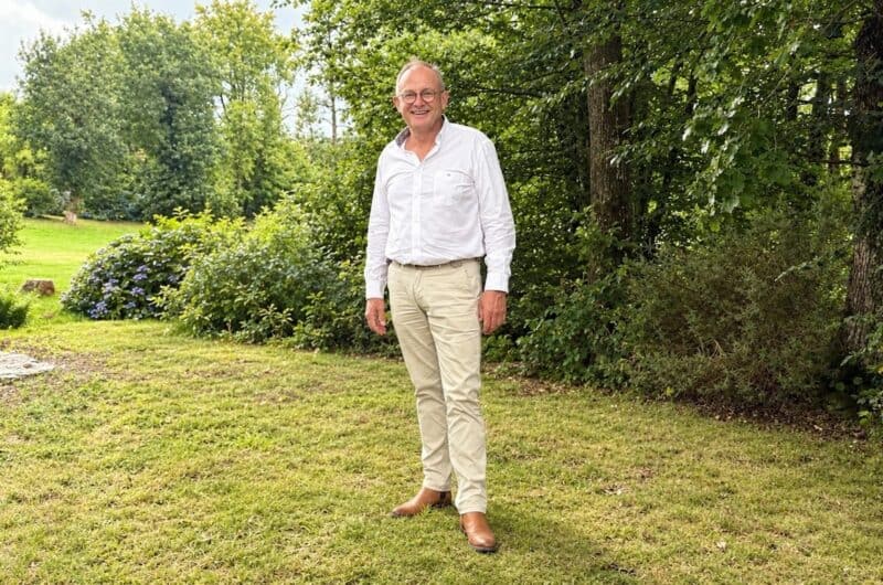 Eric Ménard a développé les chapes fluides en Bretagne pour le compte de Mewen, l'entreprise familiale. [©Mewen]