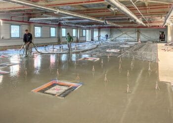 Cemexa cherche à se développer sur le marché des cuisines collectives avec une Atex sur sa chape C25. [©Cemexa]